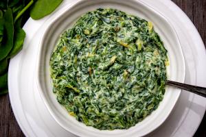 1 serving (6.3 oz) Creamed Spinach