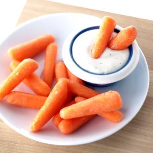 1 serving (6.5 oz) Baby Carrots with Lite Ranch Dip