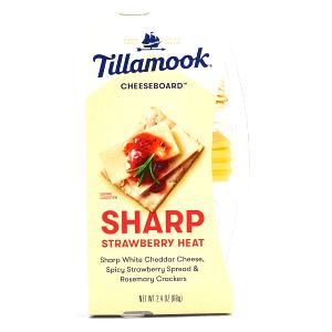 1 serving (68 g) Cheeseboard Sharp Strawberry Heat