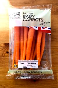 1 serving (68 g) Fresh Carrots with Cheese & Ranch Dip