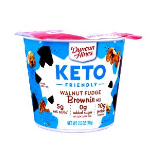 1 serving (70 g) Keto Friendly Walnut Fudge Brownie