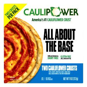 1 serving (74 g) Cauliflower Pizza Crusts