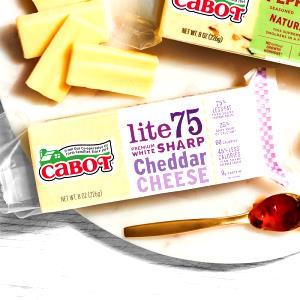 1 Serving 75% Reduced Fat Cheddar Cheese