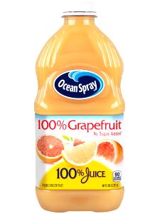 1 serving (8 oz) 100% Florida Grapefruit Juice