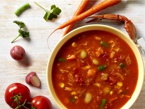 1 serving (8 oz) Maryland Vegetable Crab Soup