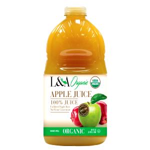 1 serving (8 oz) Organic Unfiltered Apple Juice