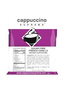 1 serving (8 oz) Sugar Free French Vanilla Cappuccino