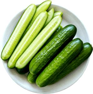 1 serving (85 g) One Sweet Cucumber