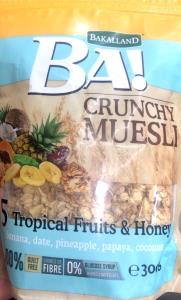 1 serving (88 g) Crunchy Walnut Date Muesli