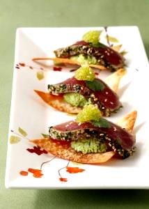 1 serving Ahi Tuna Crisps