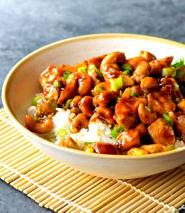 1 Serving Almond And Cashew Chicken