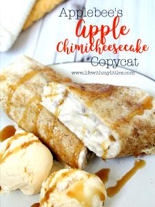 1 serving Apple Chimi Cheesecake