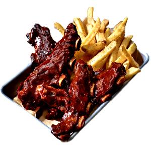 1 serving Applebee’s Riblets Basket