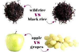 1 Serving Apples & Grapes, Regular