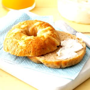 1 Serving Asiago Bagel