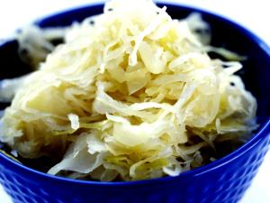 1 Serving Authentic German Sauerkraut W/ Wine