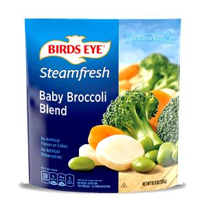 1 Serving Baby Broccoli Blend Frozen Vegetables