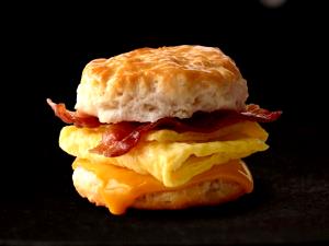 1 Serving Bacon Biscuit