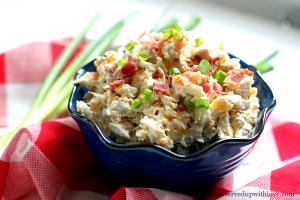 1 serving Bacon Cheddar Ranch Chicken Salad