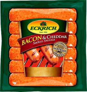 1 Serving Bacon Cheddar Smoked Sausage Links Lunch Meat