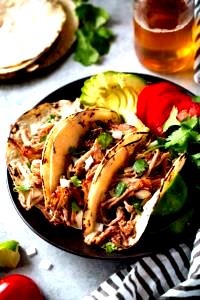 1 Serving Baja Ensalada Savory Pork Carnitas