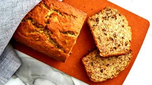 1 Serving Banana Bread Mix, Prepared