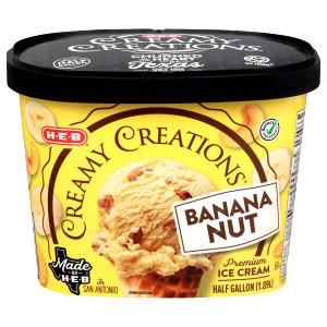 1 Serving Banana Nut Ice Cream - 2.5 Oz Scoop