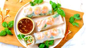 1 serving Bangkok Spring Rolls