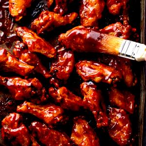 1 Serving Bar-B-Que Wings