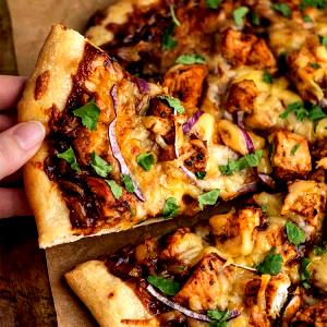 1 Serving BBQ Chicken Pizza