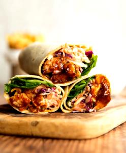 1 Serving BBQ Wrap Fillings W/Out Wrap