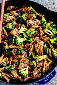 1 Serving Beef And Broccoli Gourmet Skillet Meal