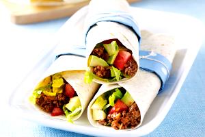 1 Serving Beef BBQ Wrap