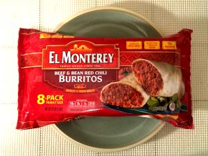 1 Serving Beef & Bean, Red Chili Burritos - XX Large