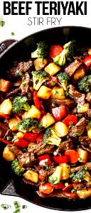 1 Serving Beef Teriyaki Stir Fry