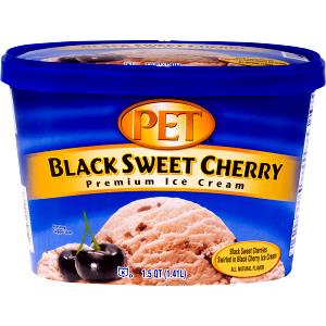 1 Serving Black Sweet Cherry Ice Cream