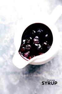 1 Serving Blueberry Syrup - Only Fruit