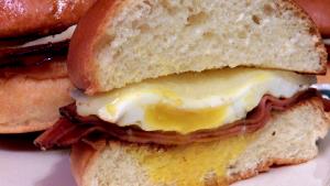 1 Serving Bologna, Egg, Golden Bun - Detroit, Louisville & Nashville Regions Sandwich