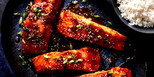 1 serving Bourbon Salmon