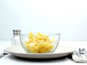 1 Serving Bow Ties Pasta Noodles