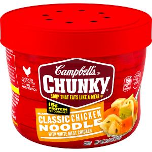 1 Serving Bowl Chunky Chicken Noodle