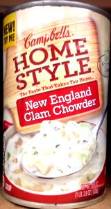 1 Serving Bowl Homestyle Clam Chowder