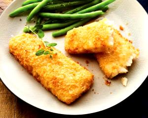 1 Serving Breaded Blue Hake