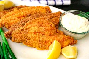 1 serving Breaded Catfish (Dinner)