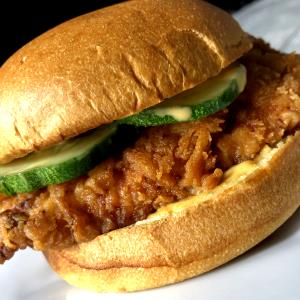 1 Serving Breaded Chicken Sandwich Double