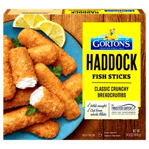 1 Serving Breaded Haddock Sticks