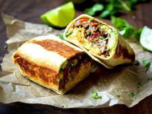 1 Serving Breakfast Burrito Wrap