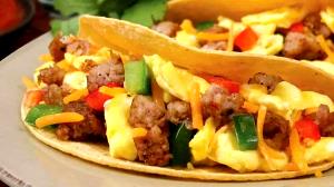 1 Serving Breakfast Taco - Sausage