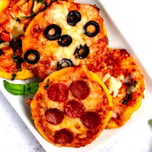 1 Serving Bright Starts Mini Pizzas