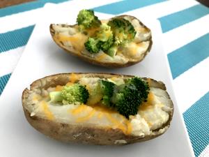 1 serving Broccoli Cheddar Potato Boats (2000)